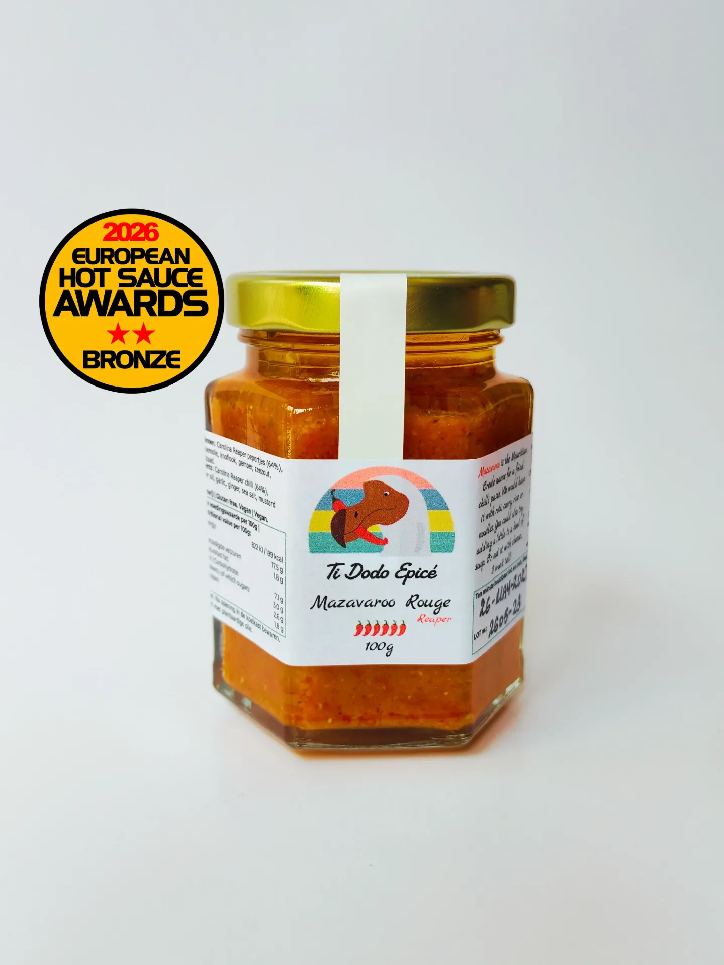 Mazavaroo Rouge (Carolina Reaper) (100g)